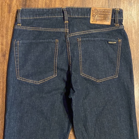 Volcom Solver Modern Straight Dark Wash Mens Jeans-Sz 29 - Picture 11 of 16